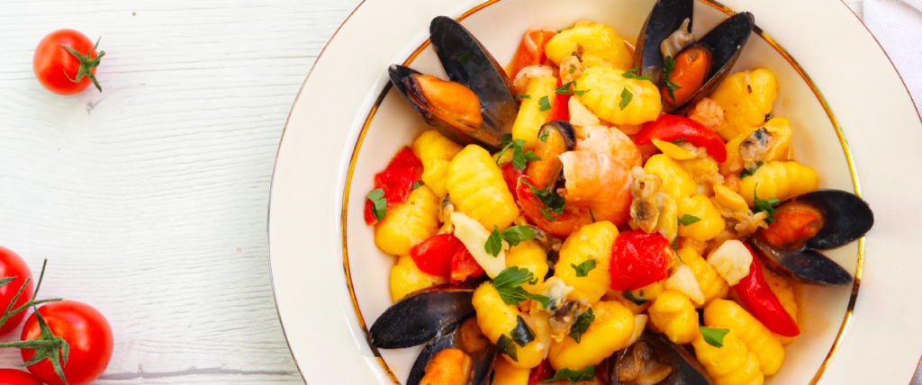 Gnocchi alla Pescatora